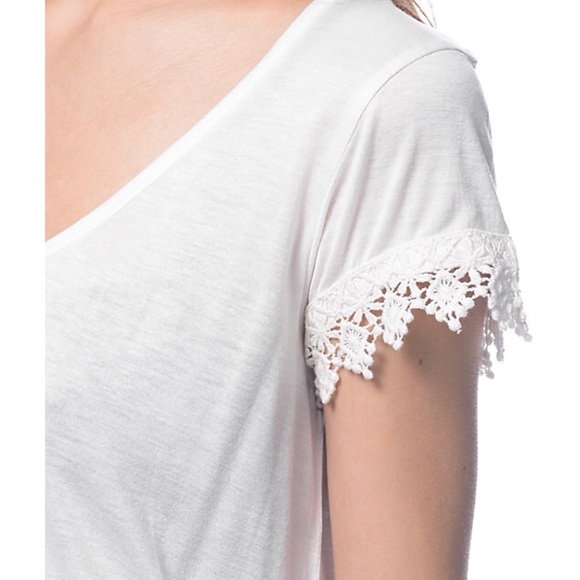 davey white lace summer shirt - Picture 2 of 4